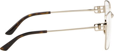 Solbriller Balenciaga Balenciaga Mercury Squared Metal Glasses Metalisk | BB0339O-003, 1