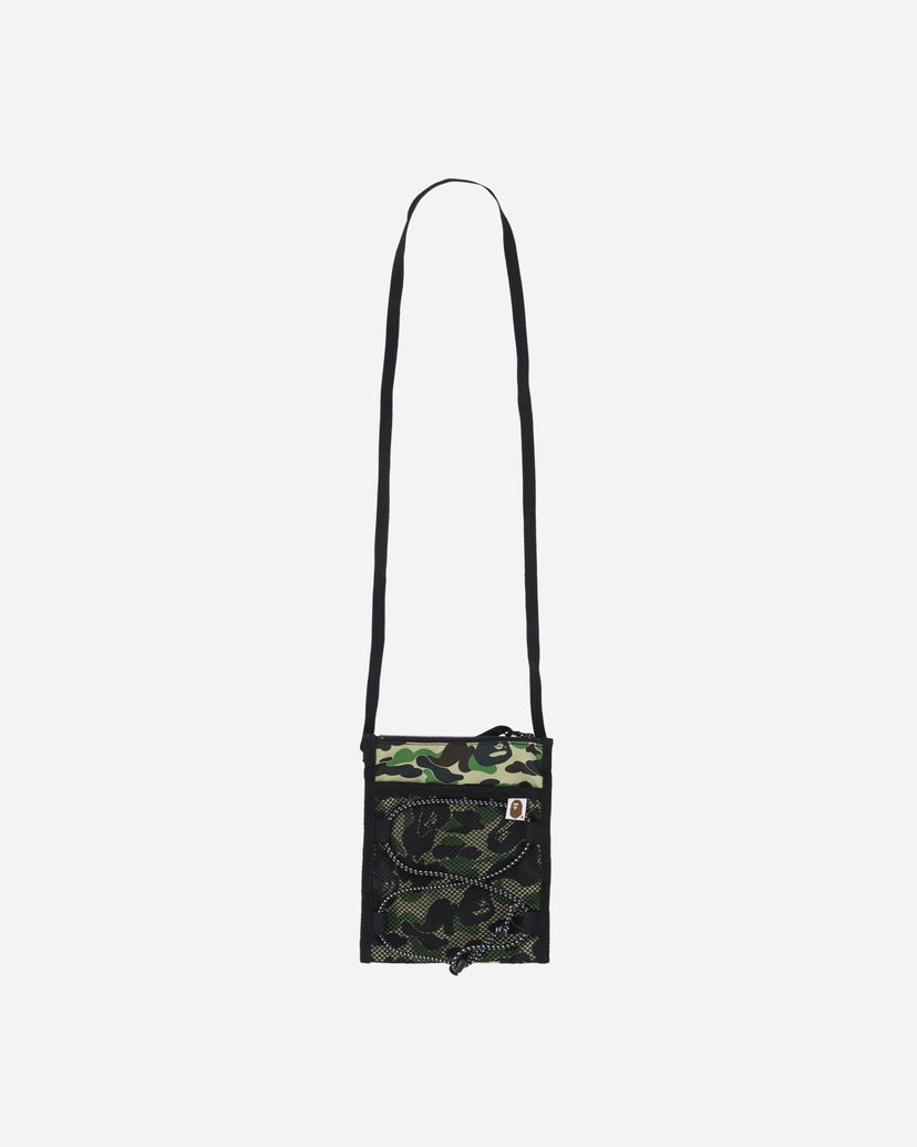 Skuldertaske BAPE Bungee Cord Pouch Grøn | 1G20182016 GREEN