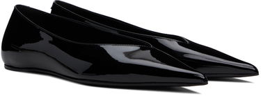 Sneakers og sko TOTEME Asymmetric Ballerina Flats Sort | 244-WAS990-LE0091, 3