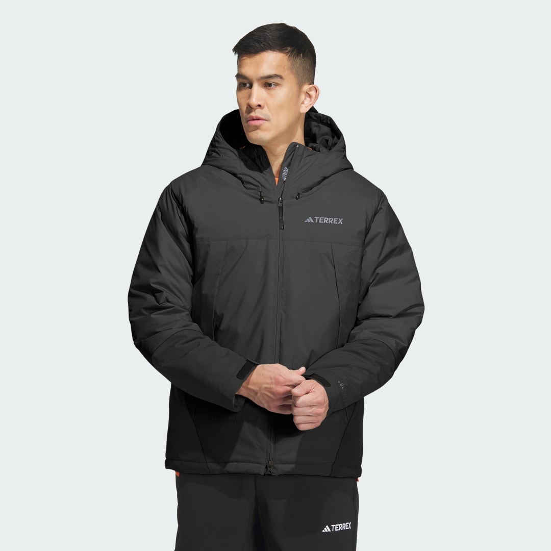 Jakke adidas Performance TERREX COLD.RDY Midweight Goose Sort | IL8958, 0