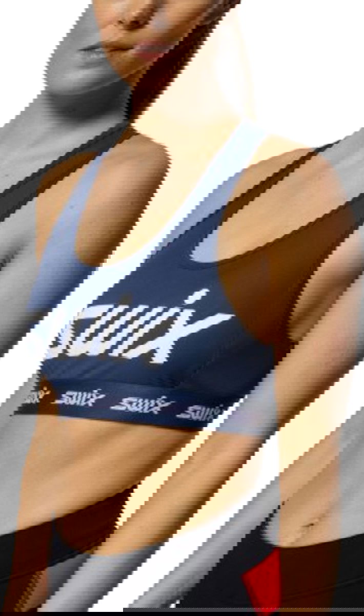Bh SWIX Swix Roadline Sports Bra Blå | 10012-23-75400