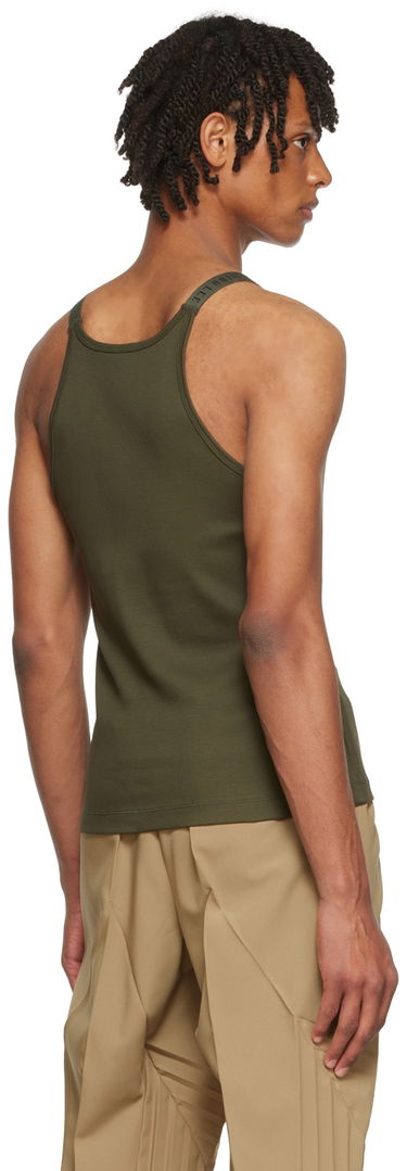 Tanktop Dion Lee Men's Exclusive Ribbed Tank Top Grøn | MOSS RIB, 2