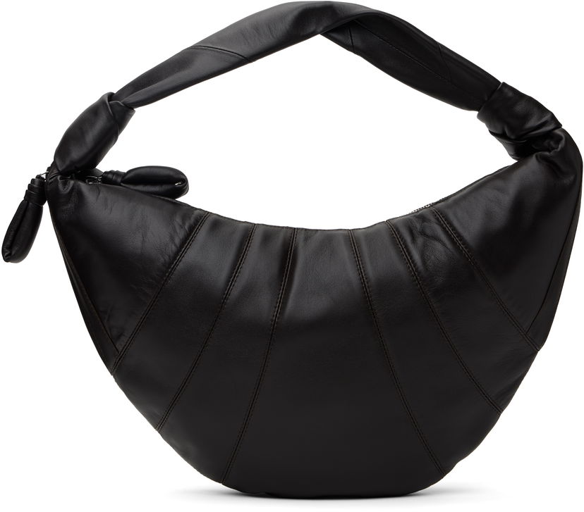 Håndtaske LEMAIRE Fortune Croissant Shoulder Bag Sort | BG0071 LL095