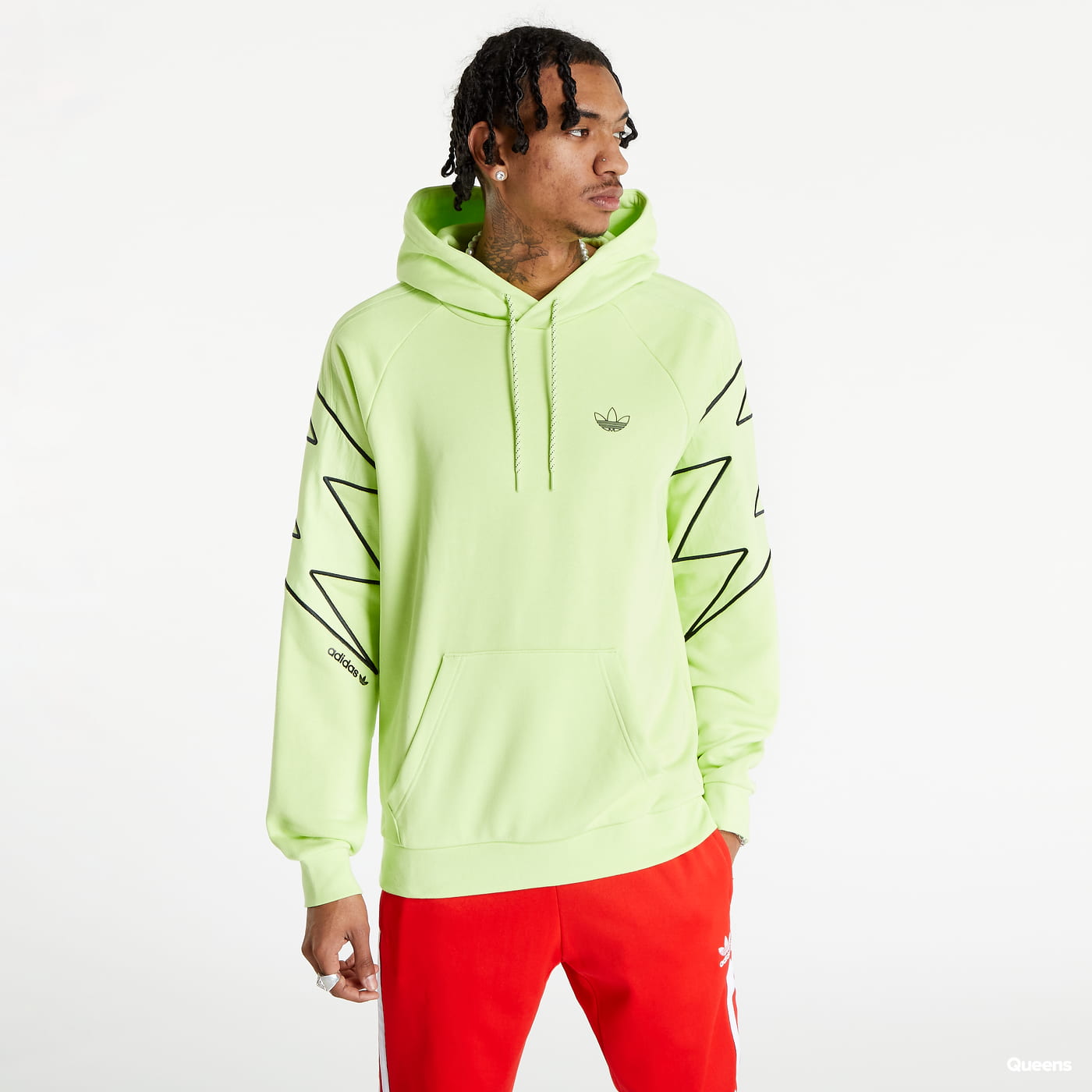 Sweatshirt adidas Originals SPRT Lightning Grøn | HE4716, 0