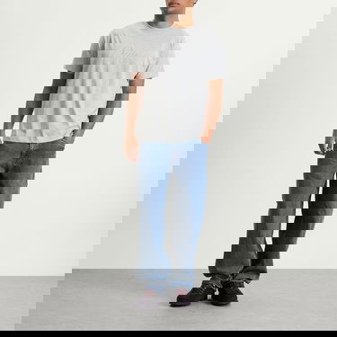 T-shirt Dime Dime Cursive T-Shirt, Size Large Grå | DIMEFA2574GRY, 4