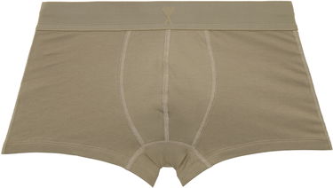 Boksere AMI AMI Paris Three-Pack Cotton Jersey Boxer Briefs Grøn | HUN012.JE0094, 3
