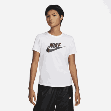 T-shirt Nike Sportswear Essentials Logo Tee Hvid | DX7906-100, 0