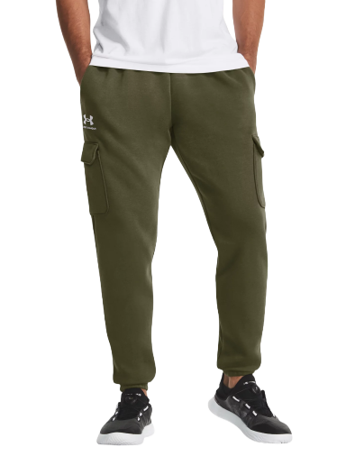 Cargo bukser Under Armour Essential Fleece Cargo Pants Grøn | 1380376-390