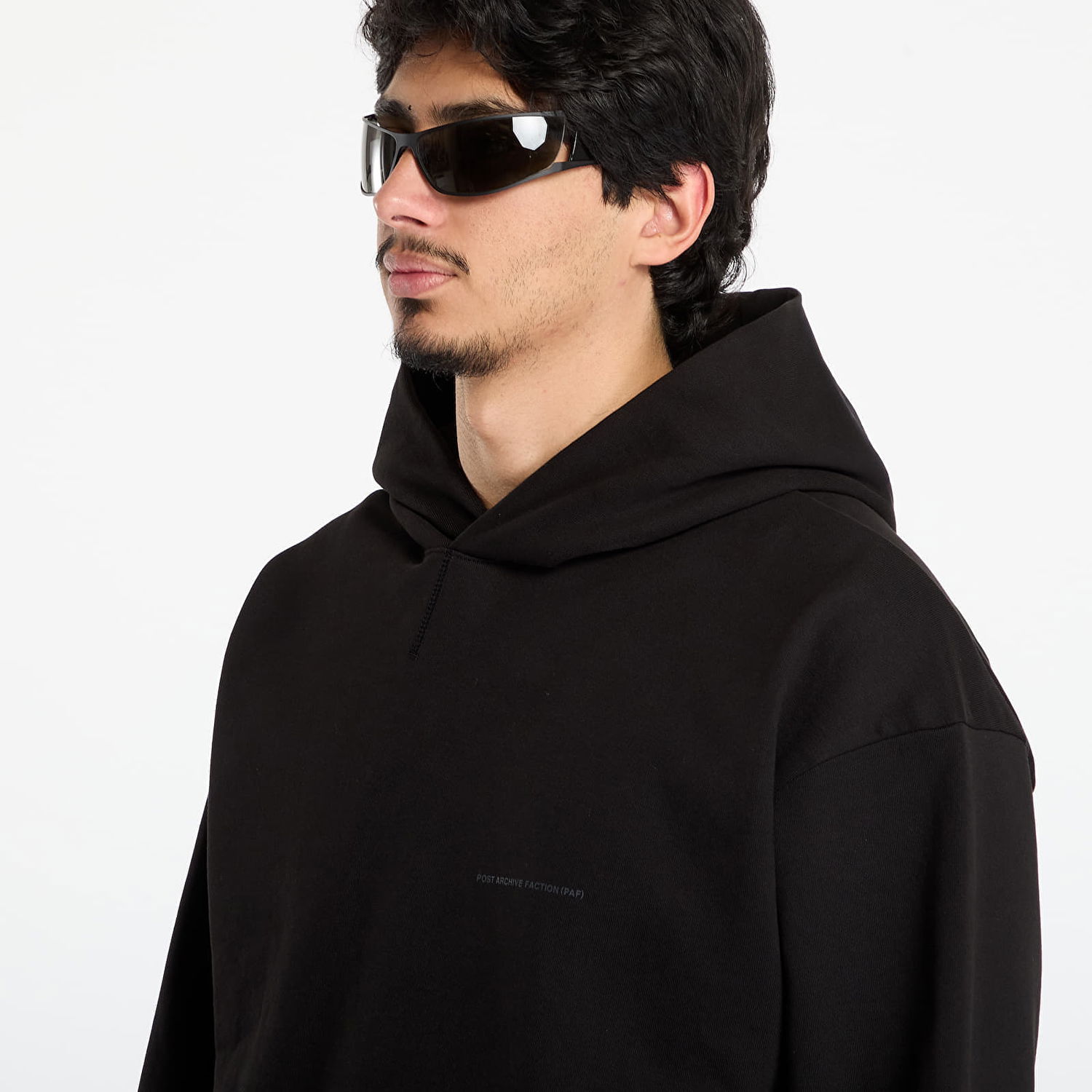 Sweatshirt Post Archive Faction (PAF) Post Archive Faction (PAF) Work Hoodie Sort | A1-105BK, 1