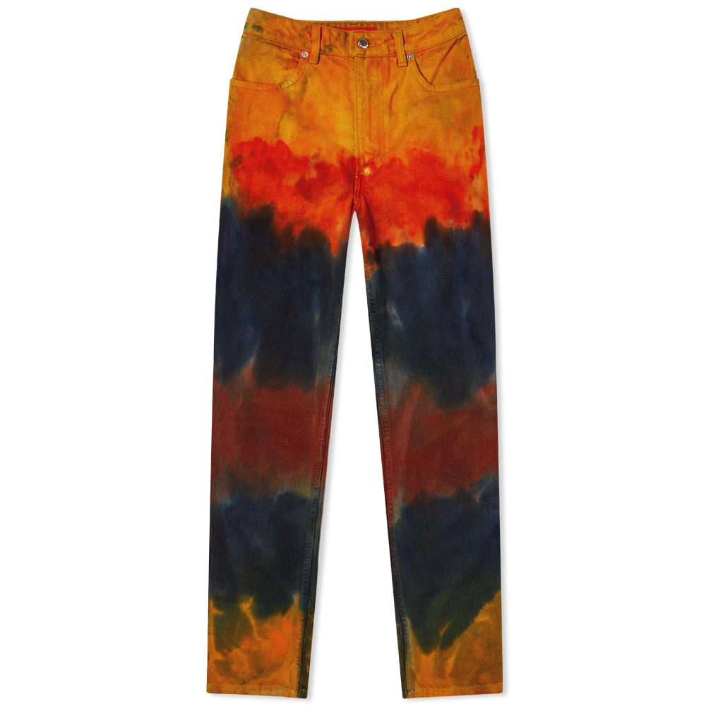 Jeans Eckhaus Latta El Tie Dye Jeans Orange | 332-EL-PF22-V, 0