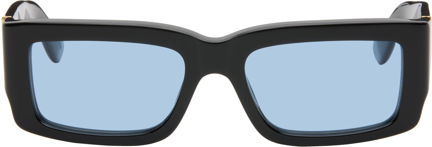 Solbriller RETROSUPERFUTURE RETROSUPERFUTURE Notte Sunglasses Sort | ONS, 0