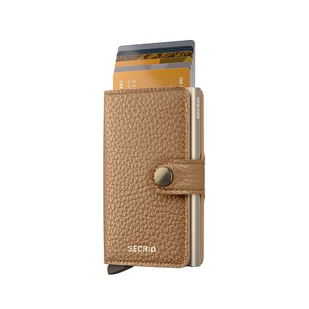 Tegnebog Secrid Miniwallet - Pebble - Cappuccino Brun | MPe-Cappuccino