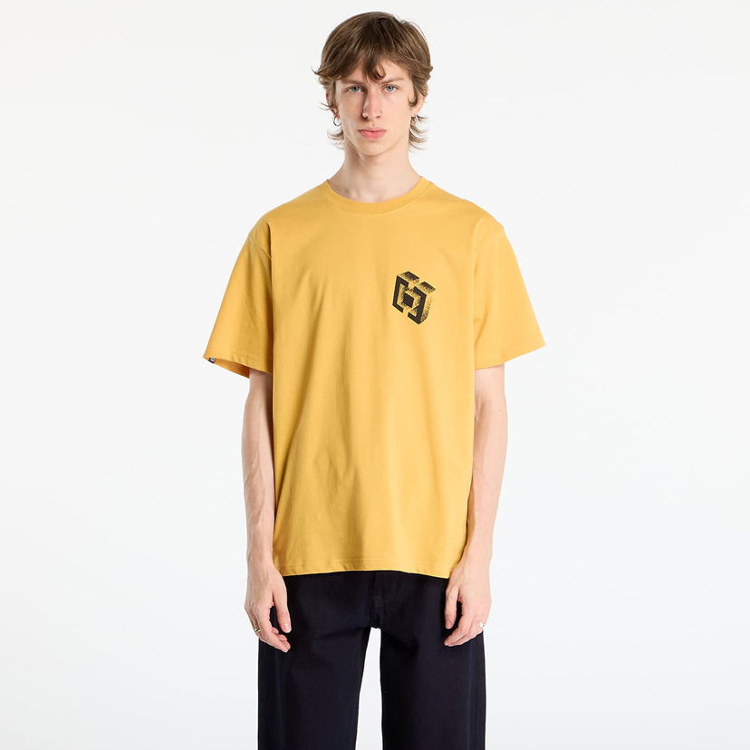 T-shirt Horsefeathers T-Shirt Blocks Gul | SM1389B