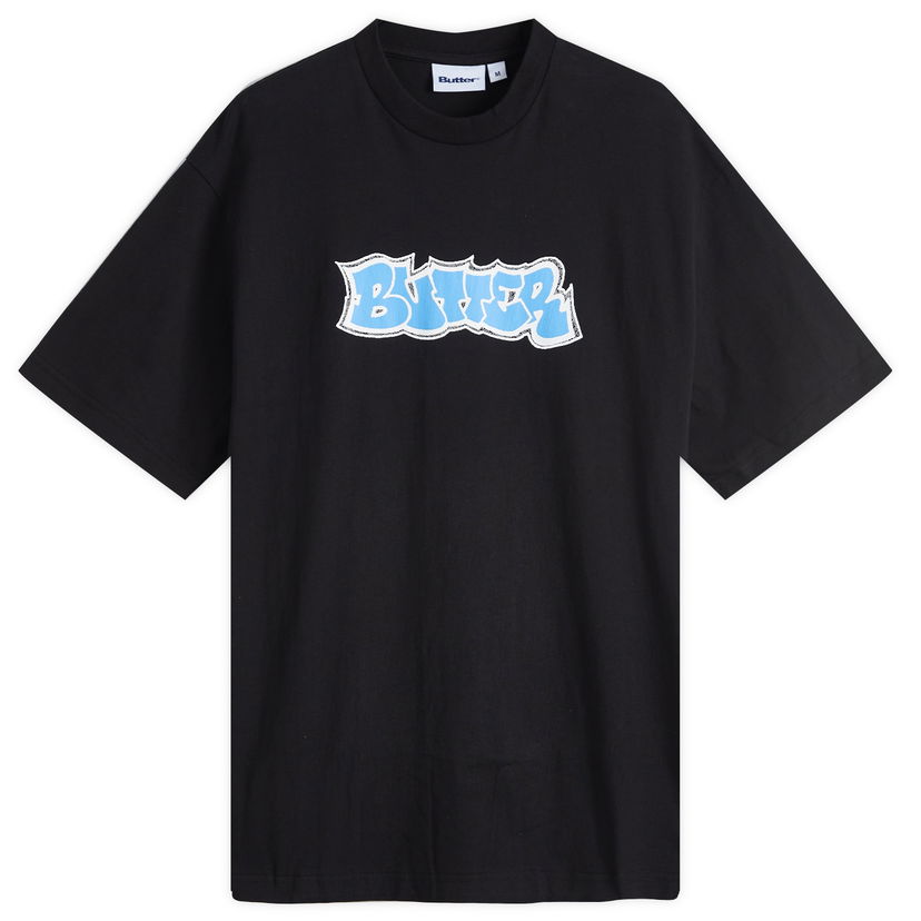 T-shirt Butter Goods Perspective Graphic T-Shirt Sort | BGQ4240248-BLK