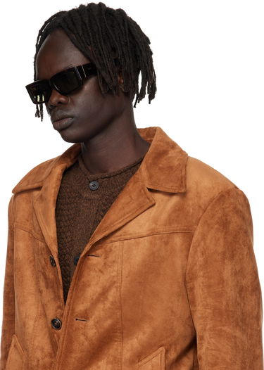 Solbriller RETROSUPERFUTURE RETROSUPERFUTURE Notte Square Sunglasses Brun | 7IO, 3