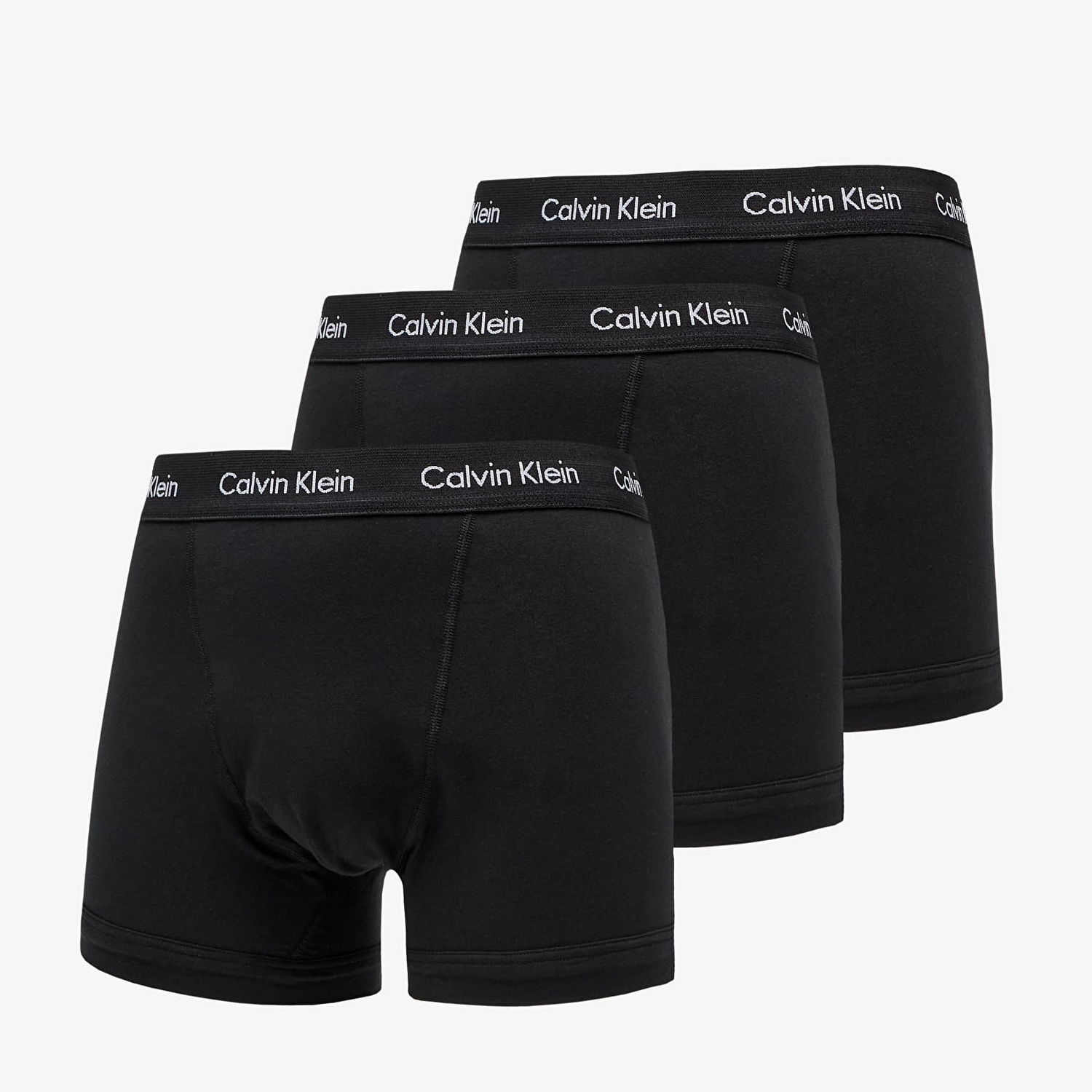 Boksere CALVIN KLEIN Trunks 3-Pack Sort | U2662G XWB, 0
