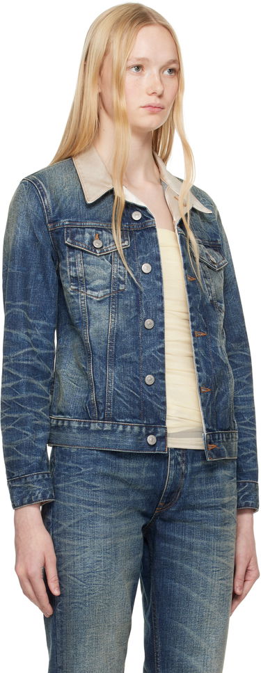 Jakke Maison Margiela MM6 Maison Margiela Sports Denim Jacket Blå | S62AN0141 M30016, 1
