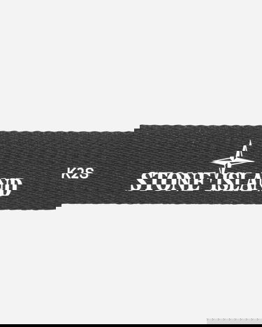 Bælter Stone Island Nylon Webbing Belt with Logo Buckle Sort | K2S15-9300003-S0071 V0029, 6