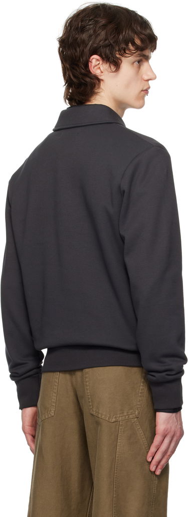 Sweatshirt Fred Perry Fred Perry Half-Zip Fleece Sweatshirt Grå | M8637, 2