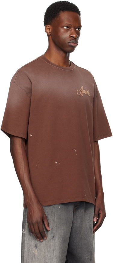 T-shirt AMIRI AMIRI Design Studio T-Shirt Brun | AMJYTE1213, 1