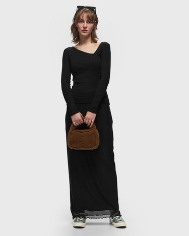 T-shirt envii ENALLY LS SIDE V-N TEE Sort | E24100059-BLACK, 1