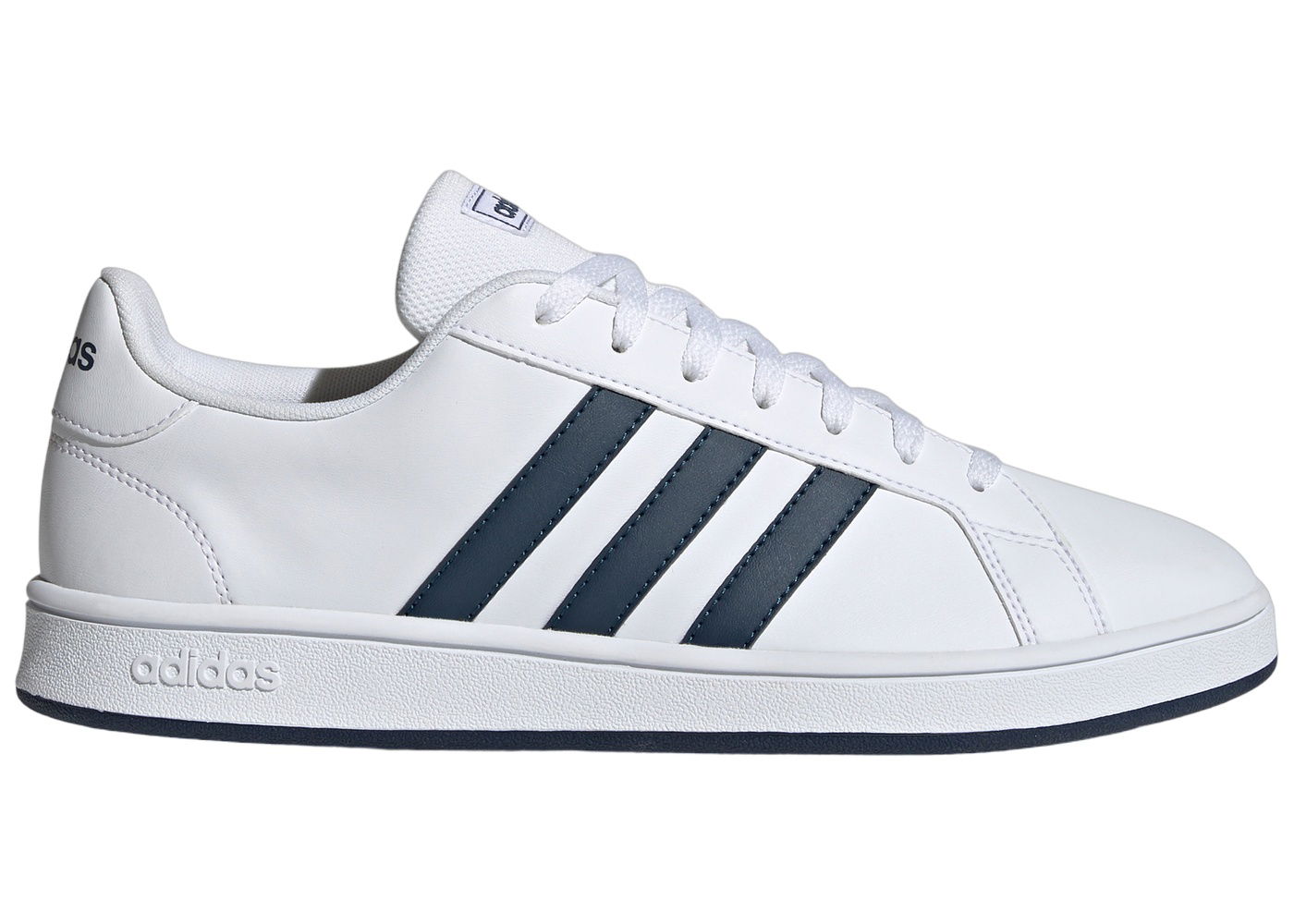 Sneakers og sko adidas Originals Grand Court Base Cloud White Crew Navy Hvid | FY8568, 0