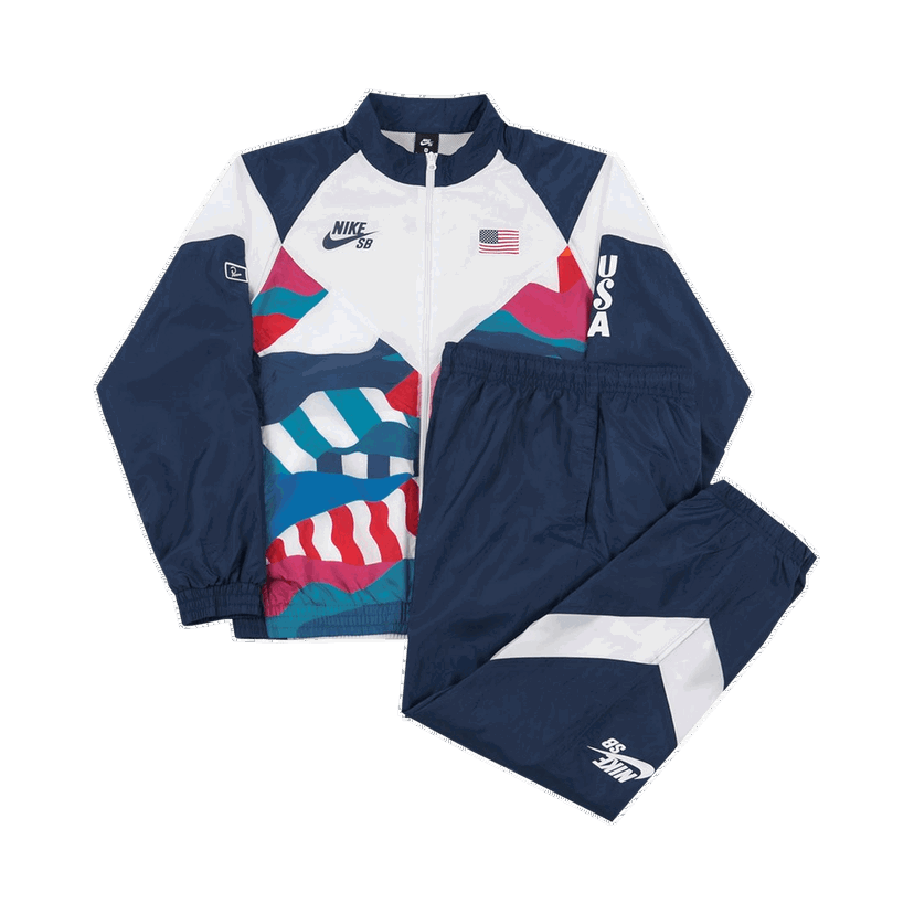Træningsdragt Nike Tracksuit Mørkeblå | CT6075 426