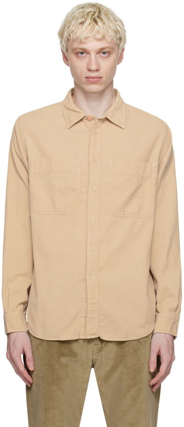Skjorte Paul Smith PS Paul Smith Patch Pocket Shirt Beige | M2R-450Y-L21879-60, 0