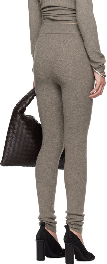 Leggings Fear of God Fear of God ESSENTIALS Soft Rib Leggings Grå | 192SP257493FW, 2