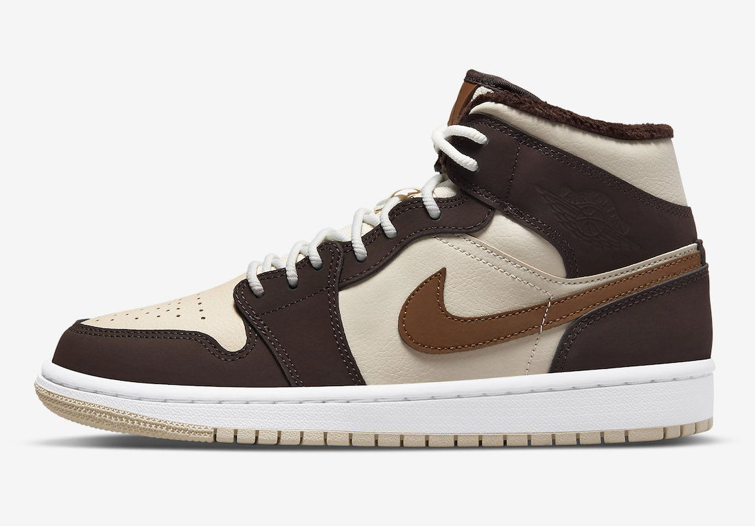 Sneakers og sko Jordan Air Jordan 1 Mid Brun | DO6699-200, 0