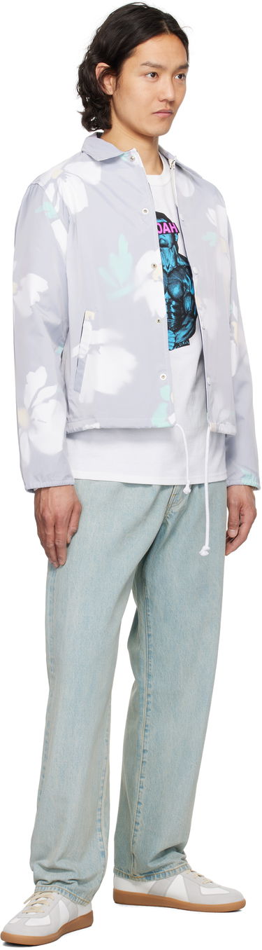 Vindjakke Noah Noah Outrigger Floral Print Jacket Grå | OW087SS25MUL, 3