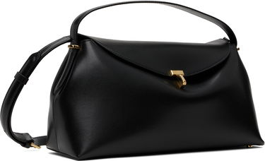 Håndtaske TOTEME TOTEME T-Lock Top Handle Bag Sort | 234-WLGBG417-LE0025, 4