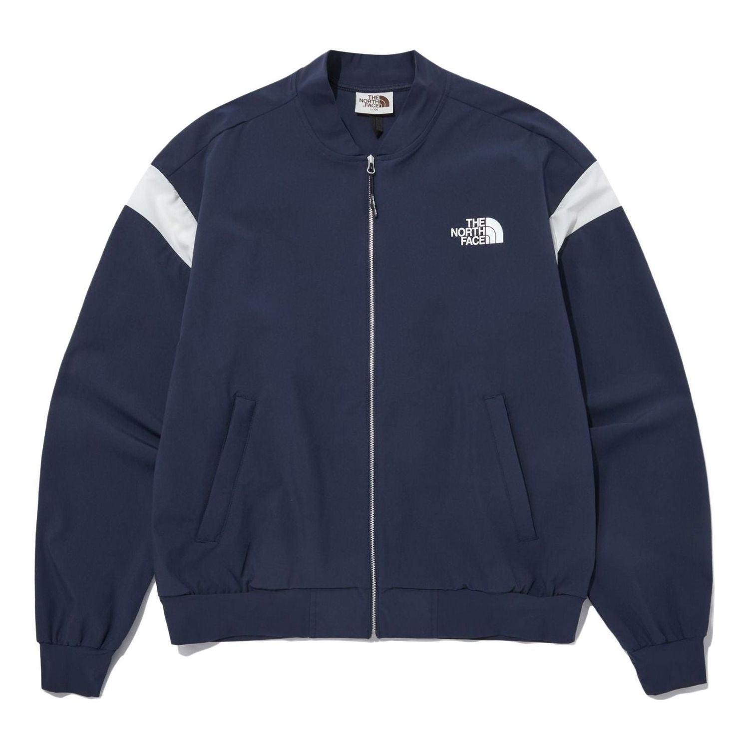Bomberjakke The North Face Label Bomber Jacket Blå | NJ3BP11K, 0