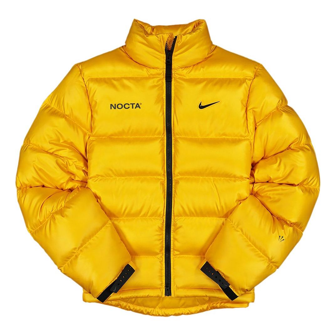 Bomberjakke Nike Drake NOCTA Stand Collar Down Jacket Gul | DA3997-739, 0