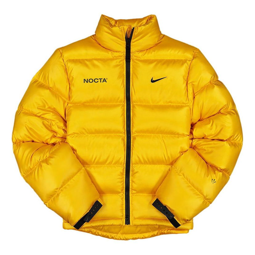Bomberjakke Nike Drake NOCTA Stand Collar Down Jacket Gul | DA3997-739
