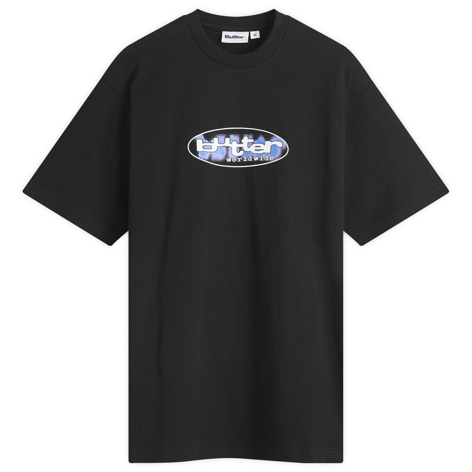 T-shirt Butter Goods Vortex T-Shirt, Size Large Sort | BG252111-BLK, 0