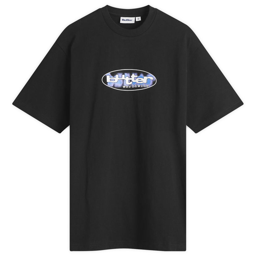 T-shirt Butter Goods Vortex T-Shirt, Size Large Sort | BG252111-BLK