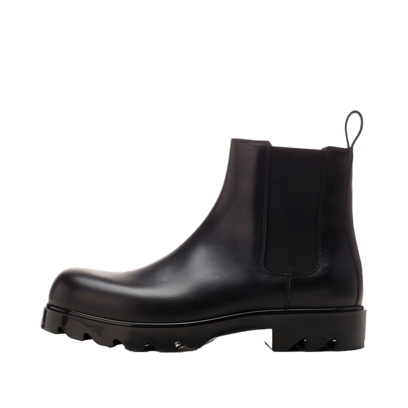 Sneakers og sko Bottega Veneta Strut Leather Chelsea Boots Sort | 679488V1AO01000