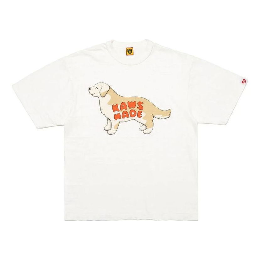 T-shirt Human Made HUMAN MADE x KAWS Graphic T-Shirt Hvid | XX26TE006