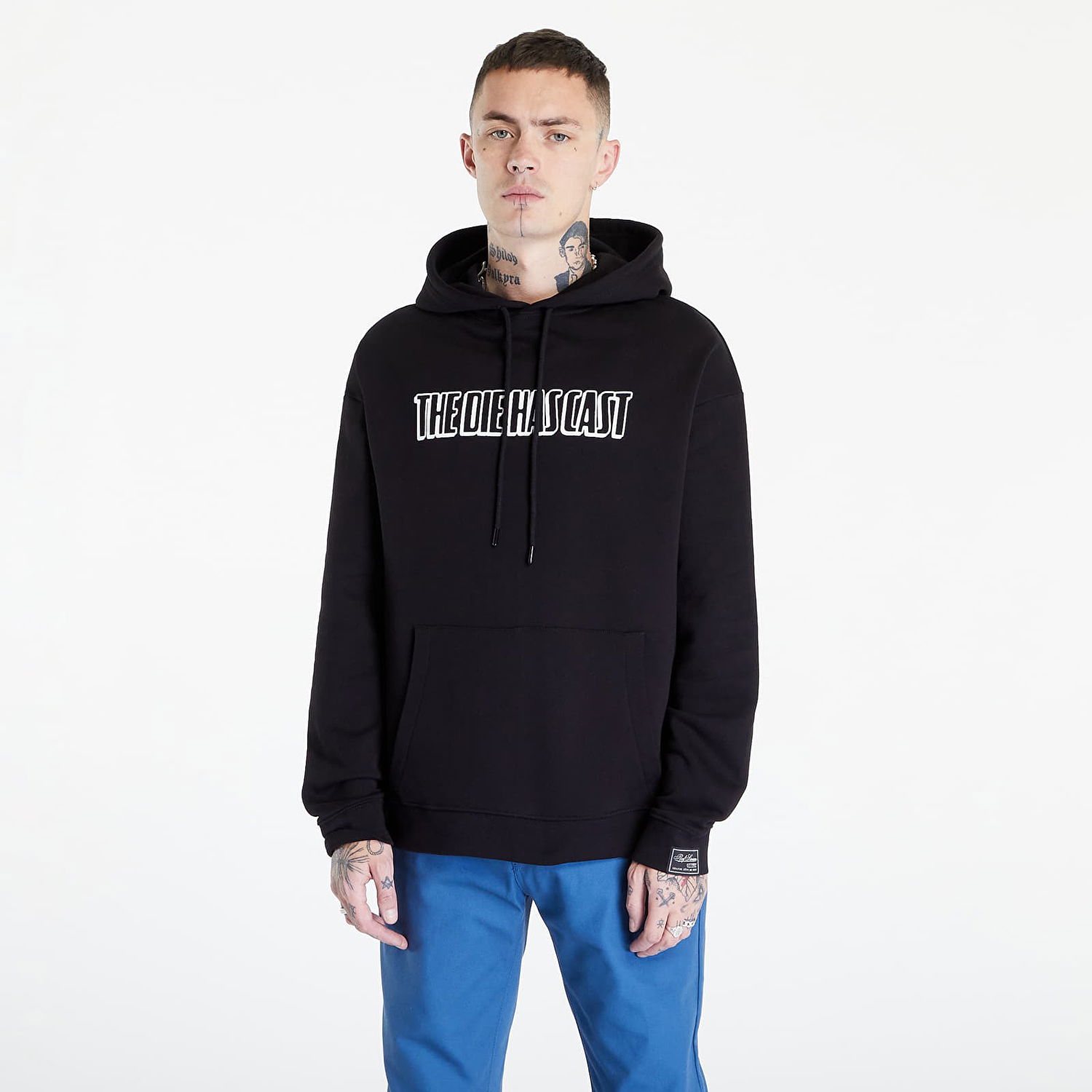 Sweatshirt RAF SIMONS Regular Fit Hoodie Die Has Cast Print Sort | 222-M161-19004-0099, 0