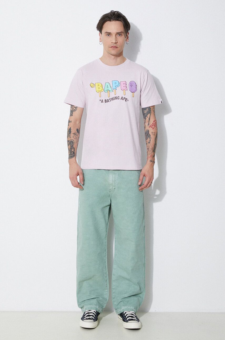 Cargo bukser Human Made Garment Dyed Painter Pants Grøn | HM27PT008, 1