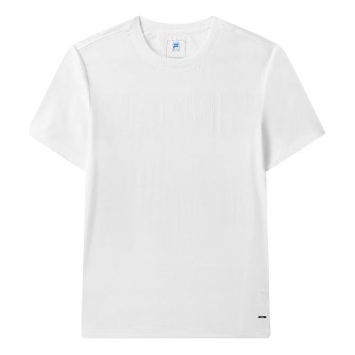 T-shirt FILA Men's Casual Short Sleeve T-Shirt Hvid | F11M122123F-WT