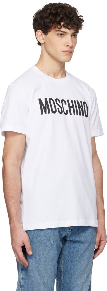 T-shirt Moschino Moschino Institutional T-Shirt Hvid | 251ZZA072002411001, 1