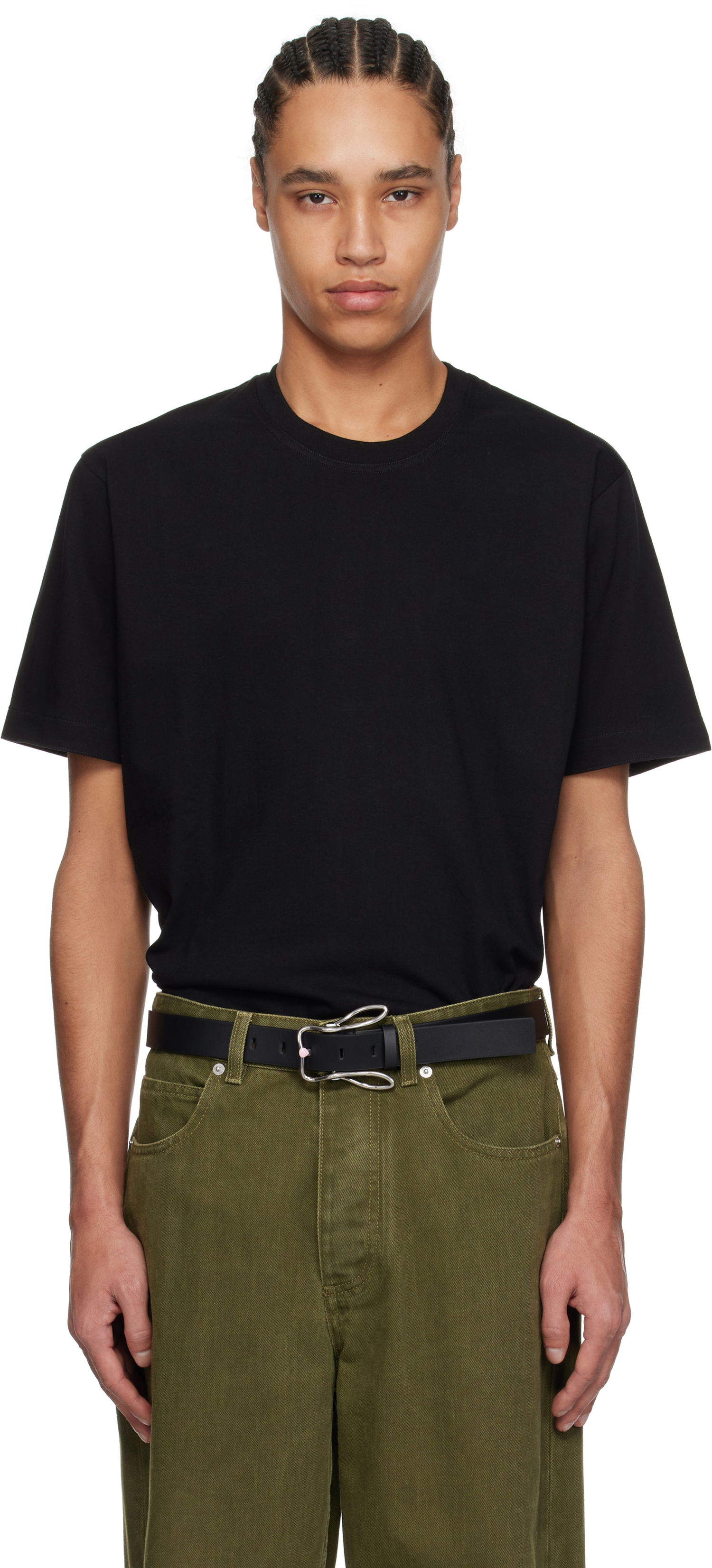 T-shirt Bottega Veneta Bottega Veneta Cotton Jersey T-Shirt Sort | 825172V4N501000, 0