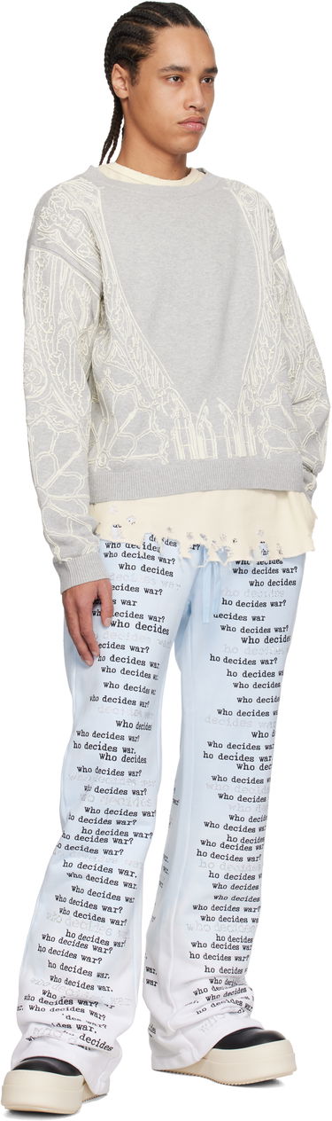 Joggingbukser Who Decides War WDW Scripture Sweatpants Blå | 1121160008SS25, 3