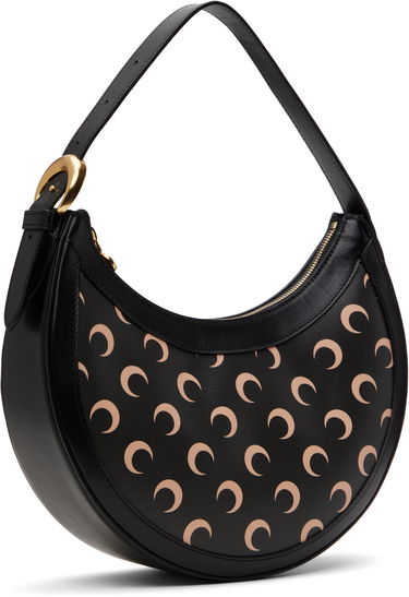 Håndtaske Marine Serre Marine Serre Moon Canvas Eclips Bag Sort | WBA020A RWOV0030, 1