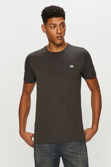 T-shirt Lee Tee Sort | L60UFQON, 0