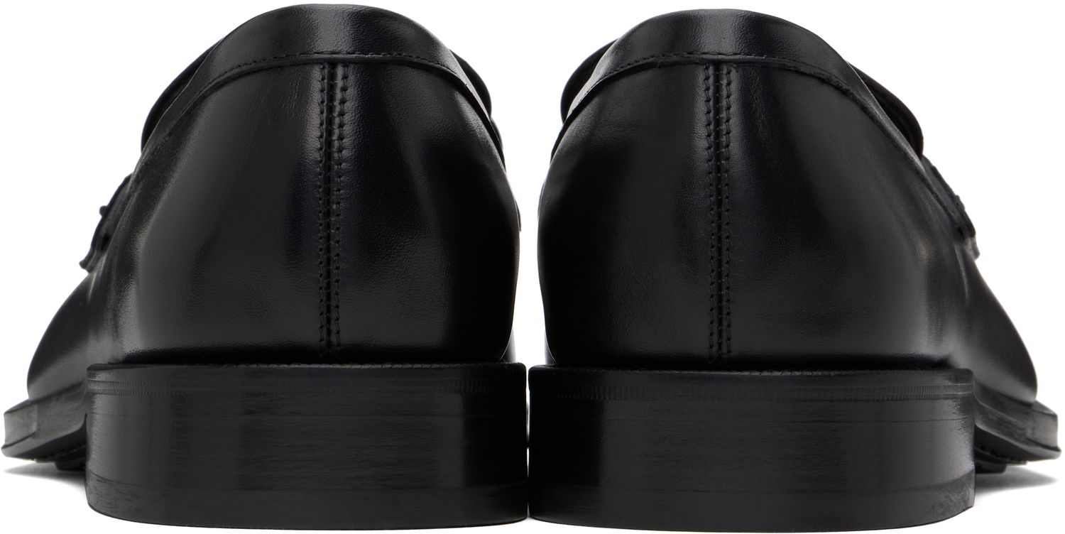 Sneakers og sko FERRAGAMO Salvatore Ferragamo Gancini Ornament Loafers Sort | 778746, 1