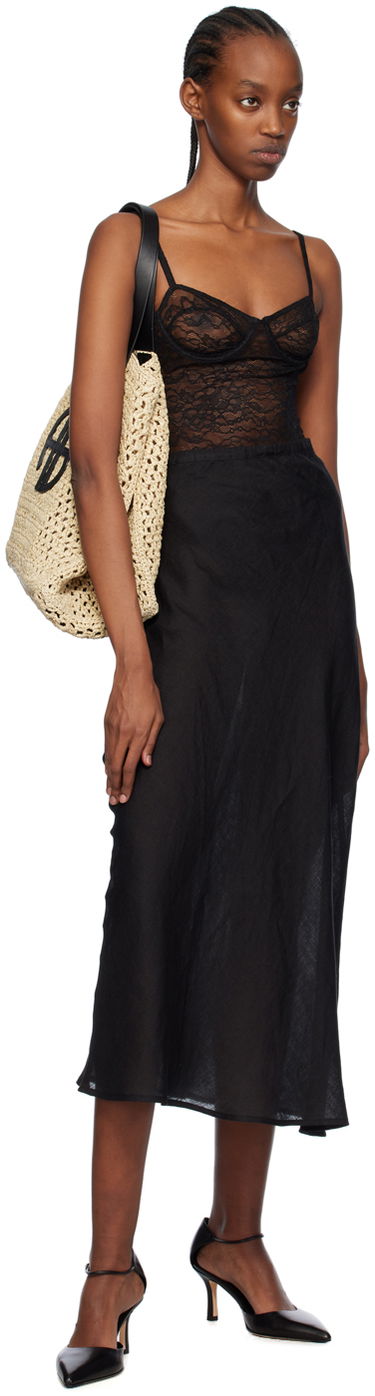 Krop Anine Bing ANINE BING Via Lace Bodysuit Sort | A-10-9265-005, 4