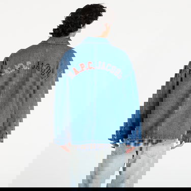 Jakke A.P.C. A.P.C. x Marc Jacobs Denim Jacket Blå | COHKK-M32011 IAL, 3